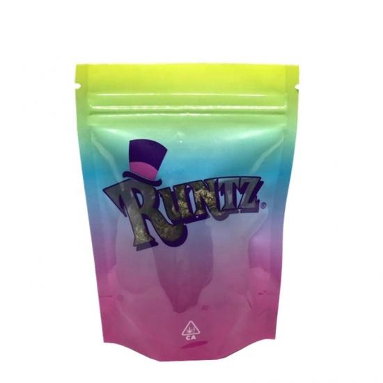 Hot Selling CA Runtz Mylar Ziplock Bag