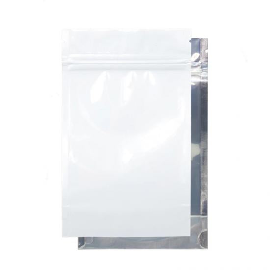 1/4 Ounce Mylar Barrier Bags White/Clear