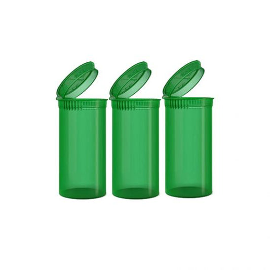 Child Resistant Pop Top Bottles and Vials | 19 Dram, 30 Dram, 60 Dram & 90 Dram