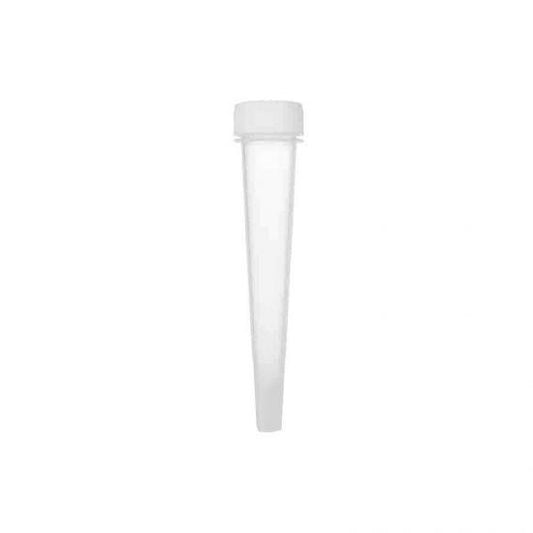 Clear Child Resistant Push Turn Conical Tube 98mm