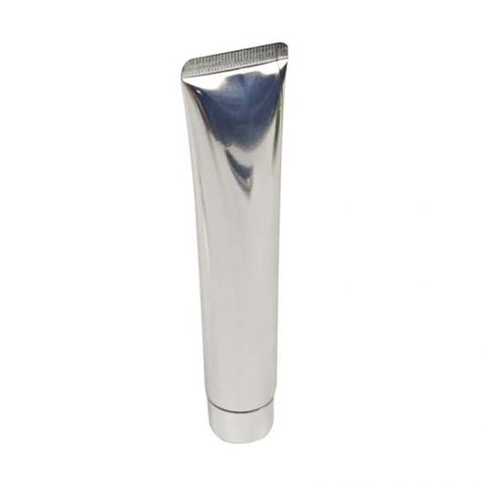 Custom Brand Matte Black PE Tube Refillable Screw Cap Empty Squeeze Bottle for Hair Serum Body Lotion Foundation Blush Tube
