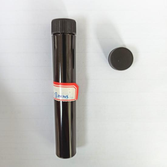 Child Proof 116mm Vaporizer Cartridge Packaging Tube Vape Pen PS Tube for CBD Oil Cartridge