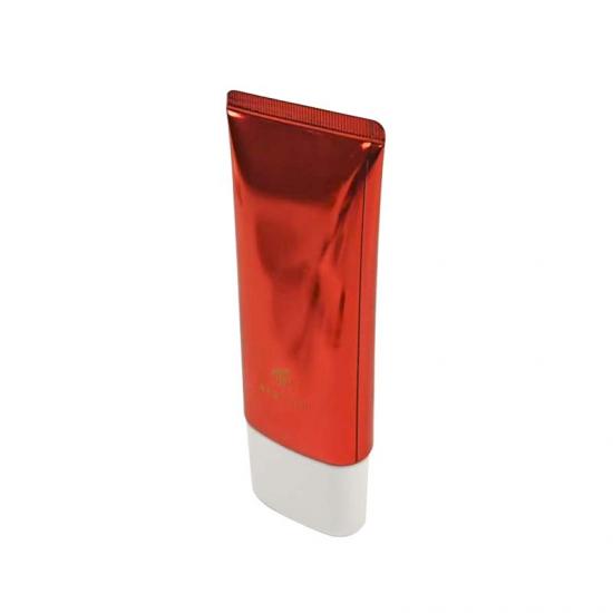 Custom Brand Matte Black PE Tube Refillable Screw Cap Empty Squeeze Bottle for Hair Serum Body Lotion Foundation Blush Tube