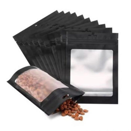 Customized Logo Zipper Mylar Plastic Bags for Food Packaging Storage Package