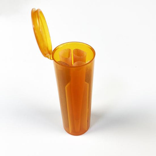 30*95mm Custom Logo King Size Plastic Tubes Pop Top 5 pack Plastic Tube With Child-proof certificate
