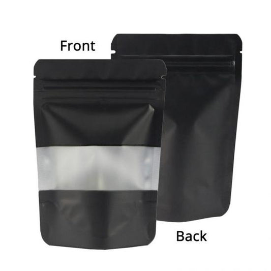 Mylar Bag Zipper Lock Stand Up Pouch Smell Proof Plastic Packaging Bag