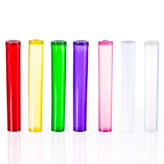 Child Resistant Pre Roll Plastic Pop Top Joint Tube