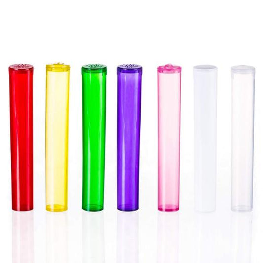 Child Resistant Pre Roll Plastic Pop Top Joint Tube