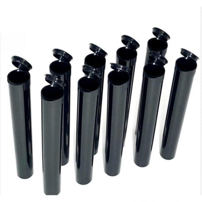 109 mm,120mm, 98mm, 90mm Coffee Bean Pre Roll Plastic Tube Packaging With Child Proof Lid