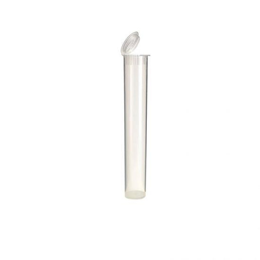 116mm Clear Biodegradable Child Resistant Pre-Roll Tubes