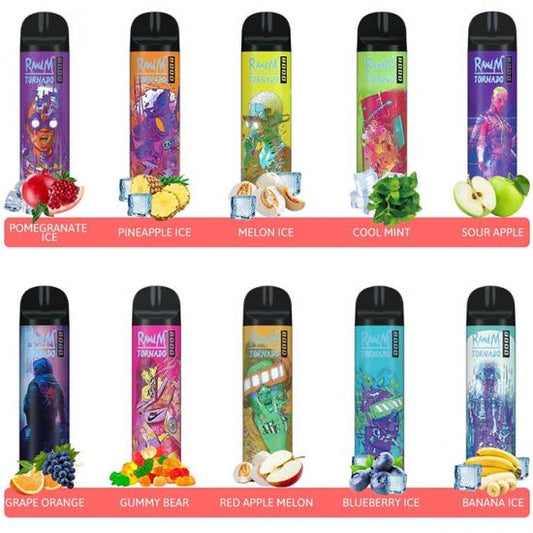 Disposable Vape Devices Nicotine Salts E-Liquids