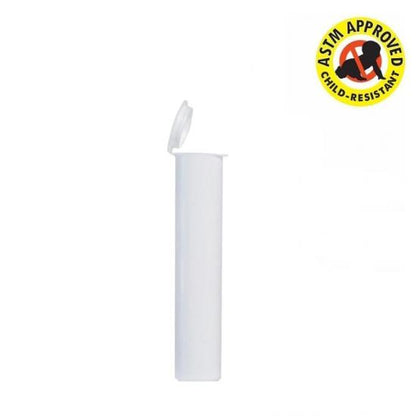 90 mm Squeeze Top Opaque Child Resistant Pre Roll Tube