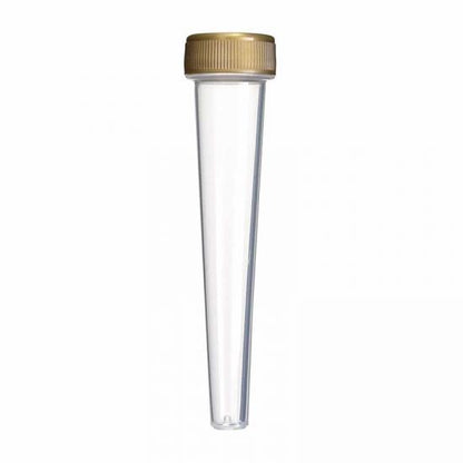 Clear Child Resistant Push Turn Conical Tube 98mm