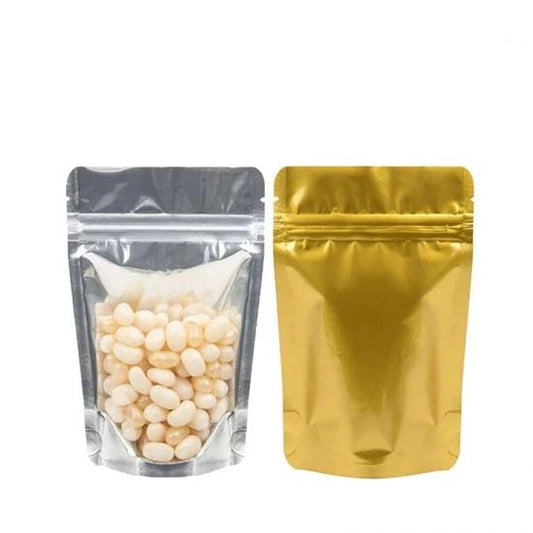 Custom Polyester Film Bag Aluminum Foil Polyester Film Stand up Bag Ziplock Bag
