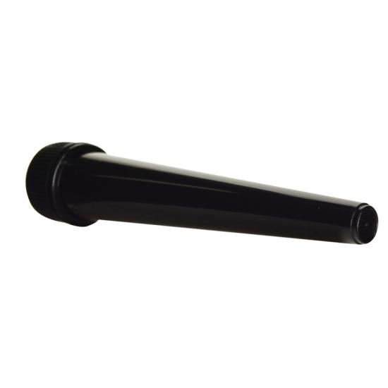 Black Child Resistant Conical Tube 98mm