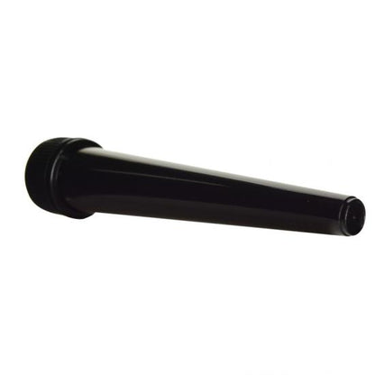 Black Child Resistant Conical Tube 98mm