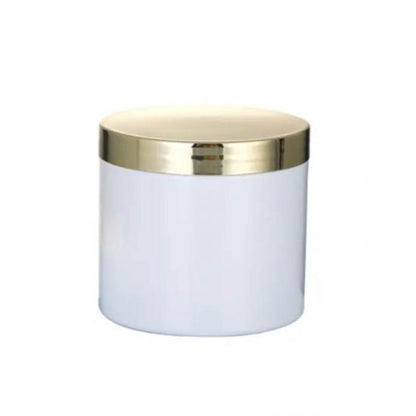 Wholesale PET Plastic Cosmetic Jar Amber Black 50ML 100ML 120ML Cream Bottle with White Black Lid