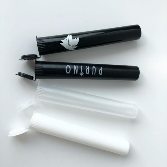 Child Resistant Pre Roll Plastic Pop Top Joint Tube