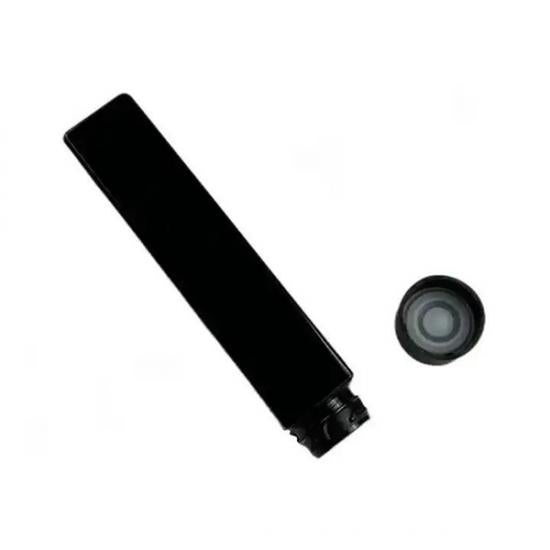 125mm Black PET Pre-roll Plastic Tube with 22mm Child Resistant Cap
