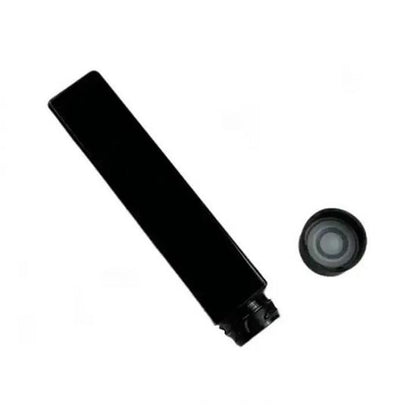 125mm Black PET Pre-roll Plastic Tube with 22mm Child Resistant Cap