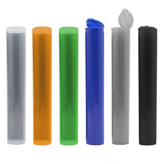 90 mm Squeeze Top Opaque Child Resistant Pre Roll Tube