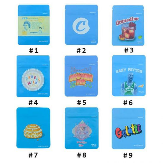 Customized newest material smooth feels soft touch mylar ziplock packaging bag
