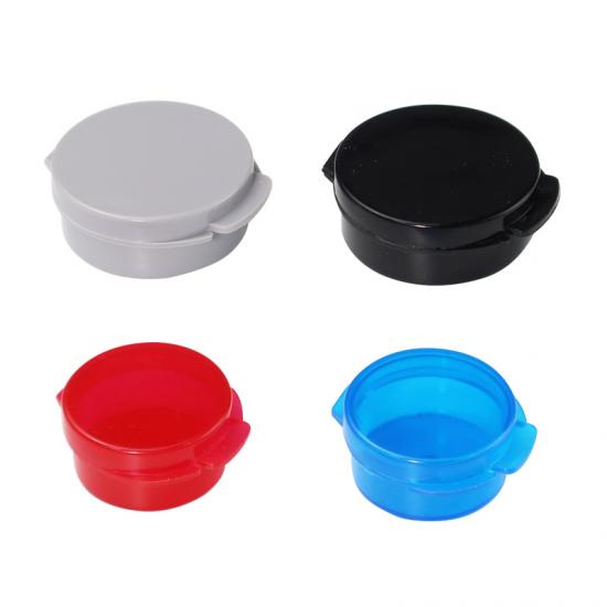 Customized logo 3ml 5ml 10ml PP Plastic Snack Small All-in-one Portable Flip Top Jar for Home Use