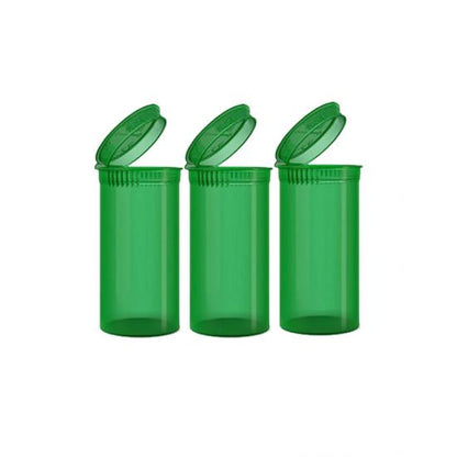 Child Resistant Pop Top Bottles and Vials | 19 Dram, 30 Dram, 60 Dram & 90 Dram