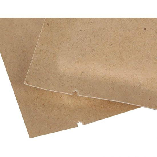 Eco Friendly Customized Reusable Food Grade Waterproof Ziplock Stand up Kraft Paper Bag