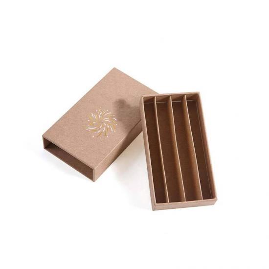 109mm Pre-roll Paper Box Child Proof Button Lock Kraft Paper Tube Container