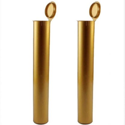 109 mm,120mm, 98mm, 90mm Coffee Bean Pre Roll Plastic Tube Packaging With Child Proof Lid
