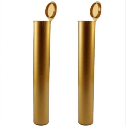 109 mm,120mm, 98mm, 90mm Coffee Bean Pre Roll Plastic Tube Packaging With Child Proof Lid