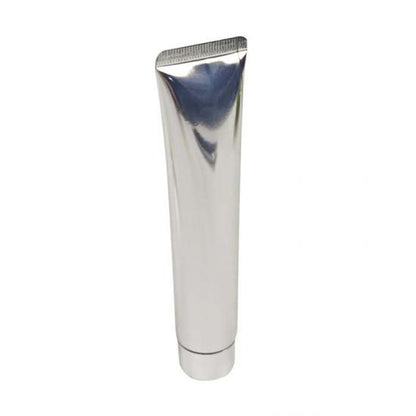Custom Brand Matte Black PE Tube Refillable Screw Cap Empty Squeeze Bottle for Hair Serum Body Lotion Foundation Blush Tube