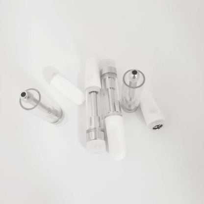 0.5ml 0.8ml 1ml Custom Logo Printed Electronic Cigarettes Round Mouth Atomizer