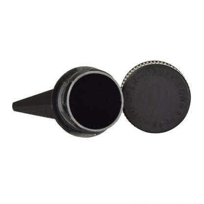 Black Child Resistant Conical Tube 98mm