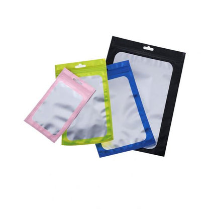 6*10cm Flower Packing Bag Smell Proof Mylar Bags With Transparent Window
