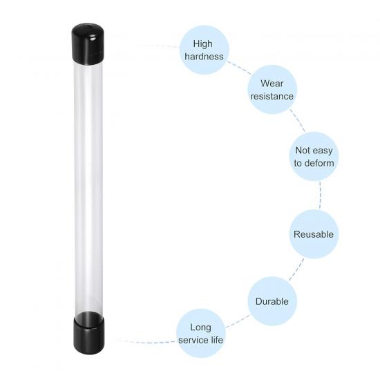 Cylinder Plastic Roll Tubes with Silicone Lids for Atomizers and Cigars