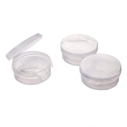 Customized logo 3ml 5ml 10ml PP Plastic Snack Small All-in-one Portable Flip Top Jar for Home Use