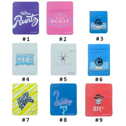 Customized newest material smooth feels soft touch mylar ziplock packaging bag