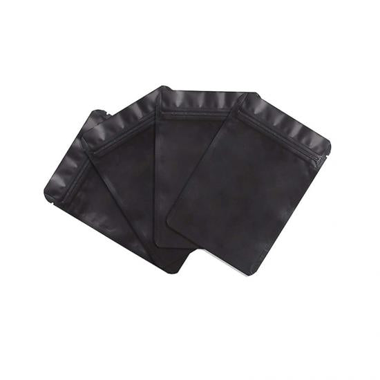 4x6 Inches Airtight Heat Resealable Smell Proof Mylar Stand up Bags With Clear Window