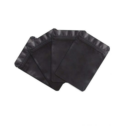 4x6 Inches Airtight Heat Resealable Smell Proof Mylar Stand up Bags With Clear Window