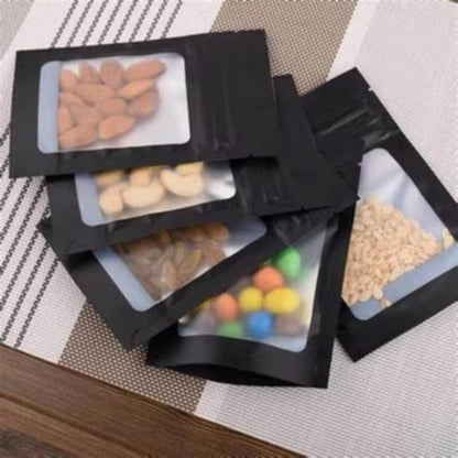 Customized Logo Zipper Mylar Plastic Bags for Food Packaging Storage Package