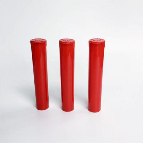 109mm Clear Biodegradable Child Resistant Pre-Roll Tubes