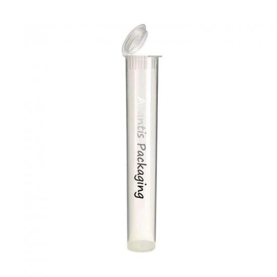 78mm 90mm 98mm 109mm Plastic Tube with Pop Top Child Resistant Squeeze Tube Smell Proof Tubes