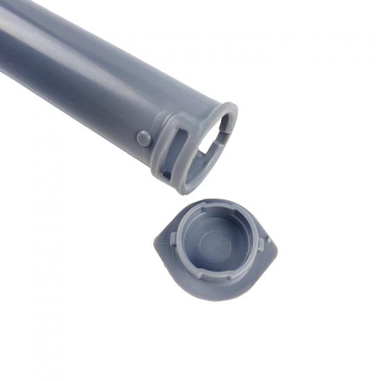Customizable Transparent Plastic Push Twist Containers Child Proof Packaging Tubes CR Plastic Tube With Cap