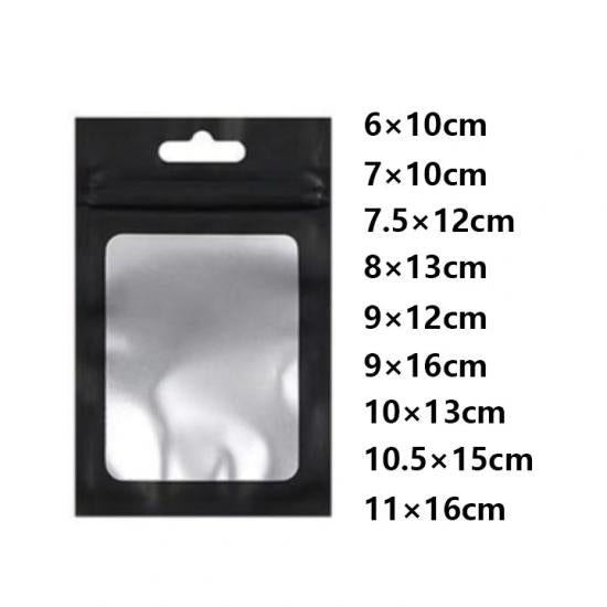 6*10cm Flower Packing Bag Smell Proof Mylar Bags With Transparent Window