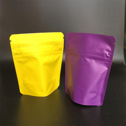 3.5gram Black Child Resistant Mylar Bag