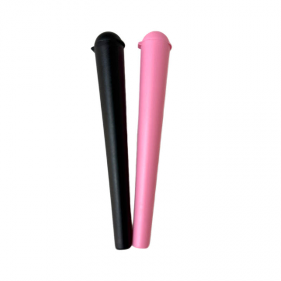 Custom Color 120mm Child Resistant Packaging Pop Top Tube With Cap Pre Roll Plastic Rolling Container