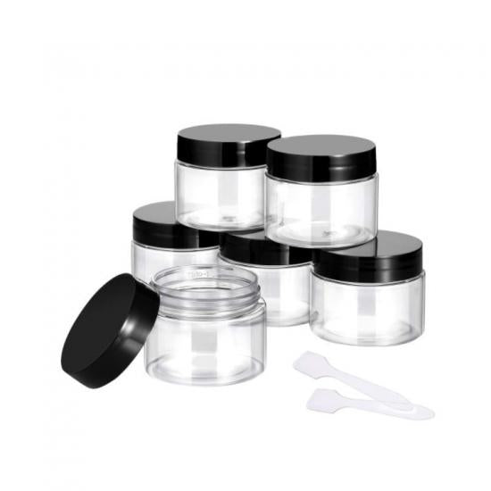 Plastic Round Jars Cosmetic Containers PS Concentration Containers Cosmetic Packaging Cosmetic Packing Tula Skin Care
