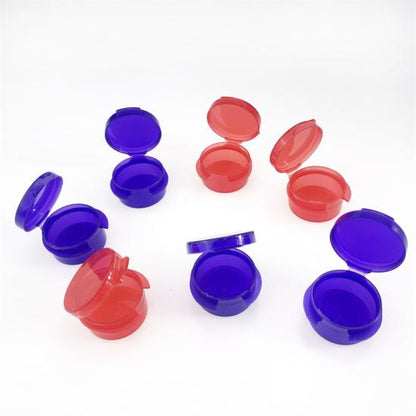 Polypropylene Flip Top Plastic Jar For Concentrate Packaging